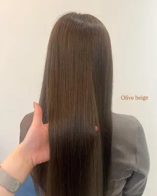 ロング カラー chiba/艶カラー /ザクザクレイヤーのヘアスタイル