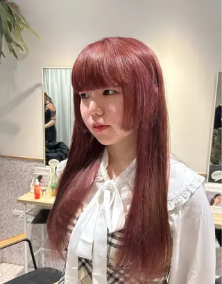 カラー ♡ハイトーン★ ネイル/しの♡のヘアスタイル