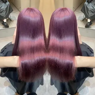 ロング カラー 🩵レイヤー✖︎ 髪質改善🩵リョウヤのヘアスタイル