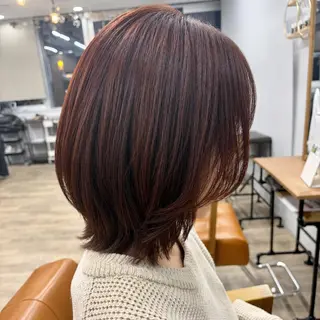 ミディアム 小谷野 七海🐬のヘアスタイル