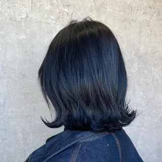 ミディアム カラー パーマ ヘアアレンジ 🤍透明感カラー🤍 Ryujiのヘアスタイル