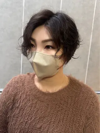 ショート 髪質改善/韓国風 レイヤー/田村祐樹のヘアスタイル