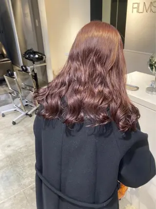 ミディアム パーマ メンズ清潔感のプロ 💈メンズパーマ藤田のヘアスタイル