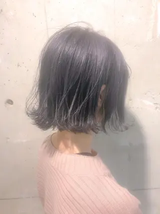 ミディアム カラー ヘアアレンジ kenta GATTACAのヘアスタイル
