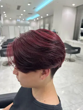 ショート カラー メンズ 🐺韓国風メンズ特化 あさひ🐺のヘアスタイル