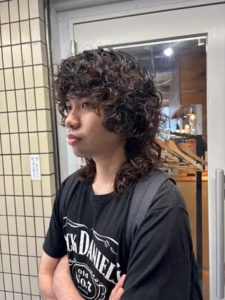 ミディアム パーマ kaito パーマ募集!🙌のヘアスタイル