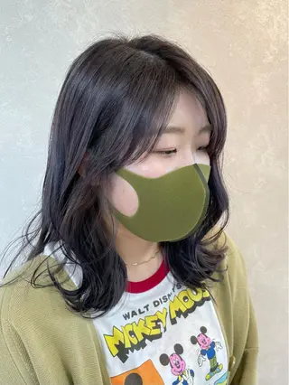 セミロング カラー 筑紫通り沿い | eNeのマツエク・マツパデザイン