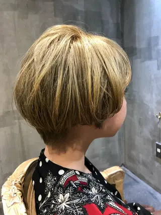 ショート 七尾 彰観のヘアスタイル