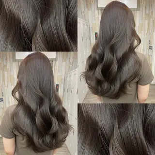 セミロング カラー HIKARU店長/ ✨️髪質改善のヘアスタイル