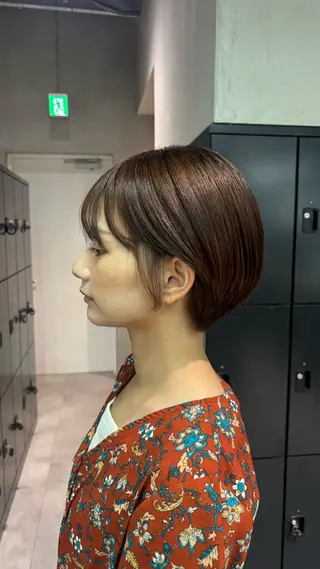 ショート ショート特化/ボブ/ アイカのヘアスタイル