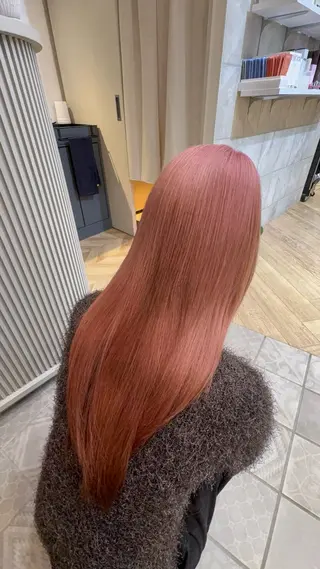 ロング カラー 渋谷/ハイトーン 西澤 ジュンヤのヘアスタイル