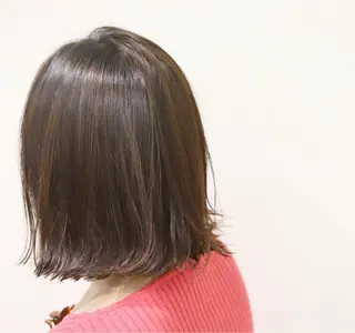ミディアム カラー 安藤 明日翔のヘアスタイル