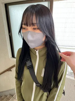 ロング カラー niconail 🧣ayu 📍烏山のネイルデザイン