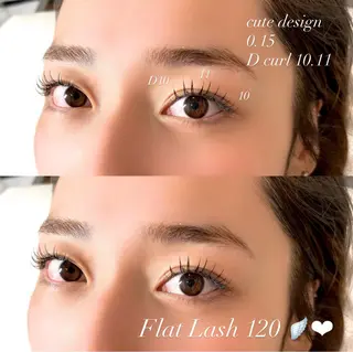 マツエク・マツパ Angie辻堂 川村のマツエク・マツパデザイン