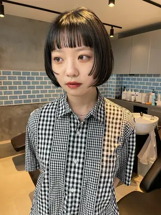 ショート 👑ボブはお任せ ミヤノ👑のヘアスタイル