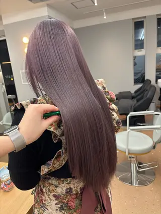 ロング カラー 内藤 美幸のヘアスタイル