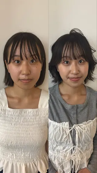 ヘアアレンジ 大阪／ハイトーン ／アレンジ／りなのヘアスタイル