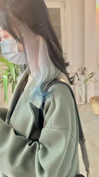ミディアム amie三宮 NAKANOのヘアスタイル