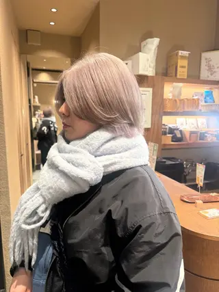 ショート カラー MINAMI🩰鎌倉 /ブリーチ・ボブのヘアスタイル