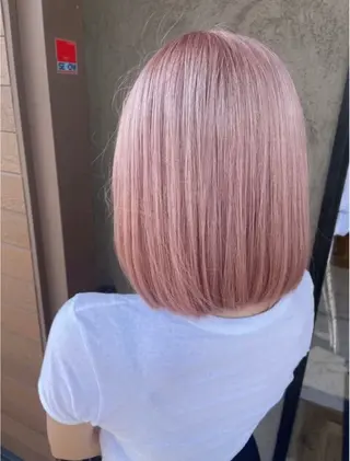 ミディアム カラー Mika/ SOiL岡崎/モデルのヘアスタイル