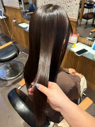 Kurumi🌙韓国 レイヤー/艶感カラーのヘアスタイル