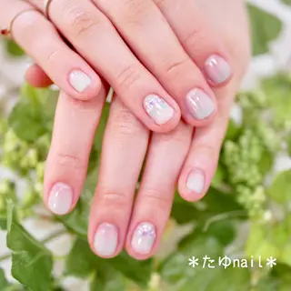 ネイル ネイルサロン 【たゆnail】小中のネイルデザイン
