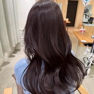 ロング カラー 銀座/似合わせカット /縮毛矯正/うー🎀のヘアスタイル