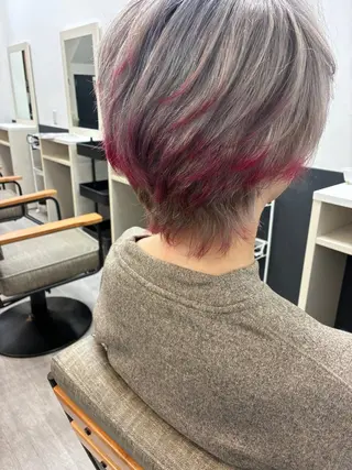 ショート メンズ キッズ 縮毛矯正メンズパーマ 髪質改善特化のヘアスタイル