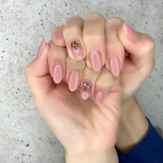 セミロング カラー パーマ ヘアアレンジ メンズ キッズ ネイル マツエク・マツパ アイブロウ Salon Ｋのネイルデザイン