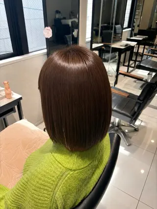 ミディアム ハルカ🌷ナチュラル 盛れ/韓国ヘアのヘアスタイル
