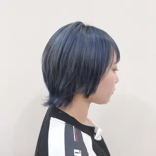 ショート カラー リリー /Men's/パーマのヘアスタイル