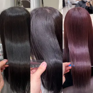 ロング カラー 川又 心那のヘアスタイル