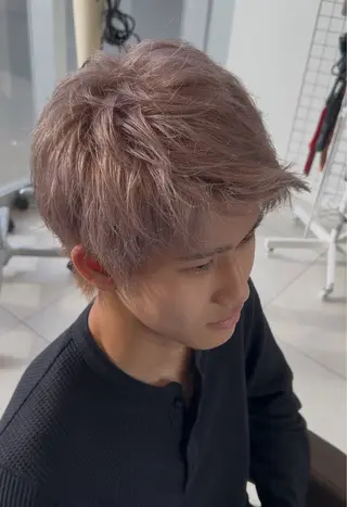 カラー 田中 龍瑠のヘアスタイル