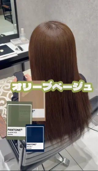 ロング 色落ちまで可愛い艶髪 /韓国/マツエクのヘアスタイル