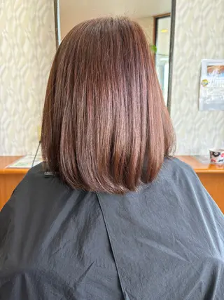 ミディアム カラー 亀山 来未のヘアスタイル