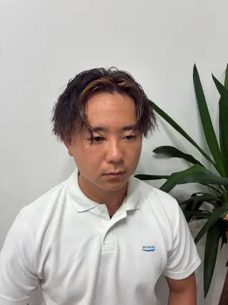 パーマ メンズ FJ Kaminokeのヘアスタイル