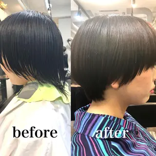 ショート 中野 恵脩のヘアスタイル