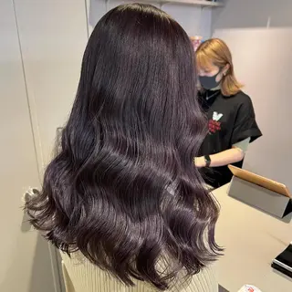 ロング カラー ヘアアレンジ 🩵 JURI🩵のヘアスタイル