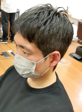 ショート メンズ パーマ 🏝川津瑛二🧖♀ 極上パーマ&カラー⭕のエステ・リラクイメージ