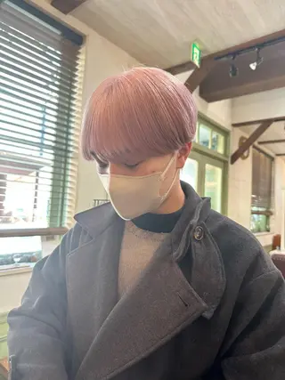 カラー メンズ 岡山メンズヘア特化 テラのヘアスタイル
