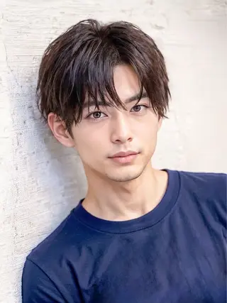 メンズ メンズバレイヤージュ 中野裕介のヘアスタイル