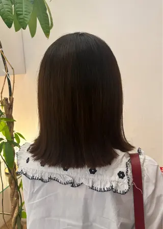 ミディアム 後藤 明香里のヘアスタイル