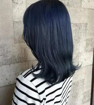セミロング 🫧レイナ 🫧 ツヤ髪/艶カラー🫧のヘアスタイル