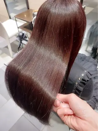 ロング カラー 琥珀🐯 似合わせカラーのヘアスタイル