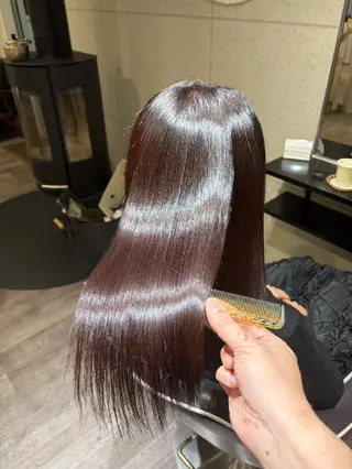 ロング ...a ゆかりのヘアスタイル