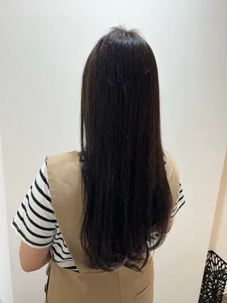 ロング カラー 家坂 佑のヘアスタイル
