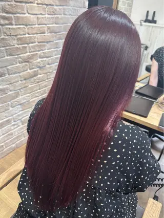 ロング カラー 星 🌟のヘアスタイル