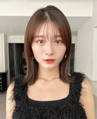 ミディアム 吉見 健伸のヘアスタイル
