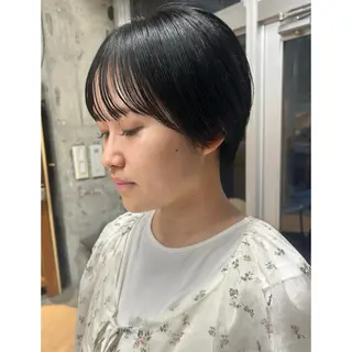 ショート カエデ🦔 ボブショート・メンズのヘアスタイル