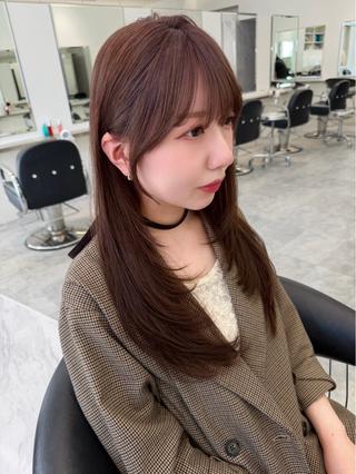 ロング parvemix平野 真央🎀💞のヘアスタイル